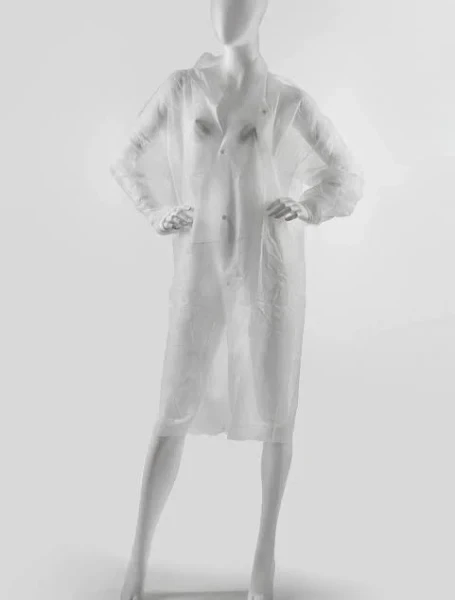 Халат одноразовый POLIX PRO&MED на текстильных застежках L-XL Белый (2538726138) - фото 2 Халат одноразовый POLIX PRO&MED на текстильных застежках L-XL Белый (2538726138) - фото 2