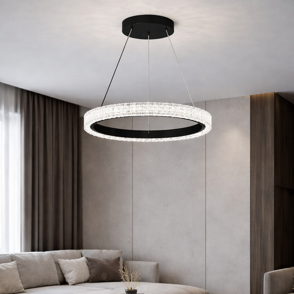 Люстра Zentara Light LED 3 режима 35W (20316/60BK)