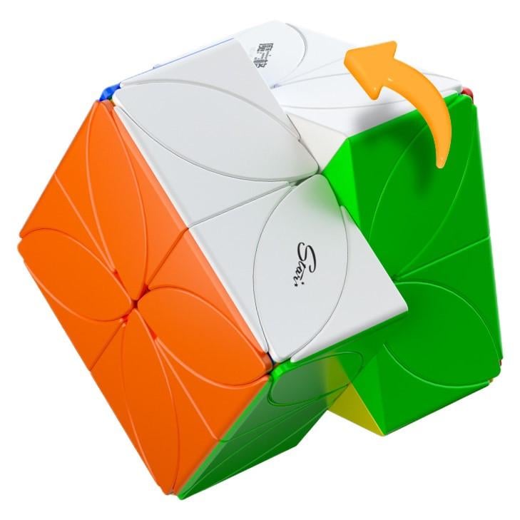 Головоломка клевер куб плюс Clover Cube Plus 2x2 QiYi MoFangGe 2х2 (137794) - фото 4 Головоломка клевер куб плюс Clover Cube Plus 2x2 QiYi MoFangGe 2х2 (137794) - фото 4
