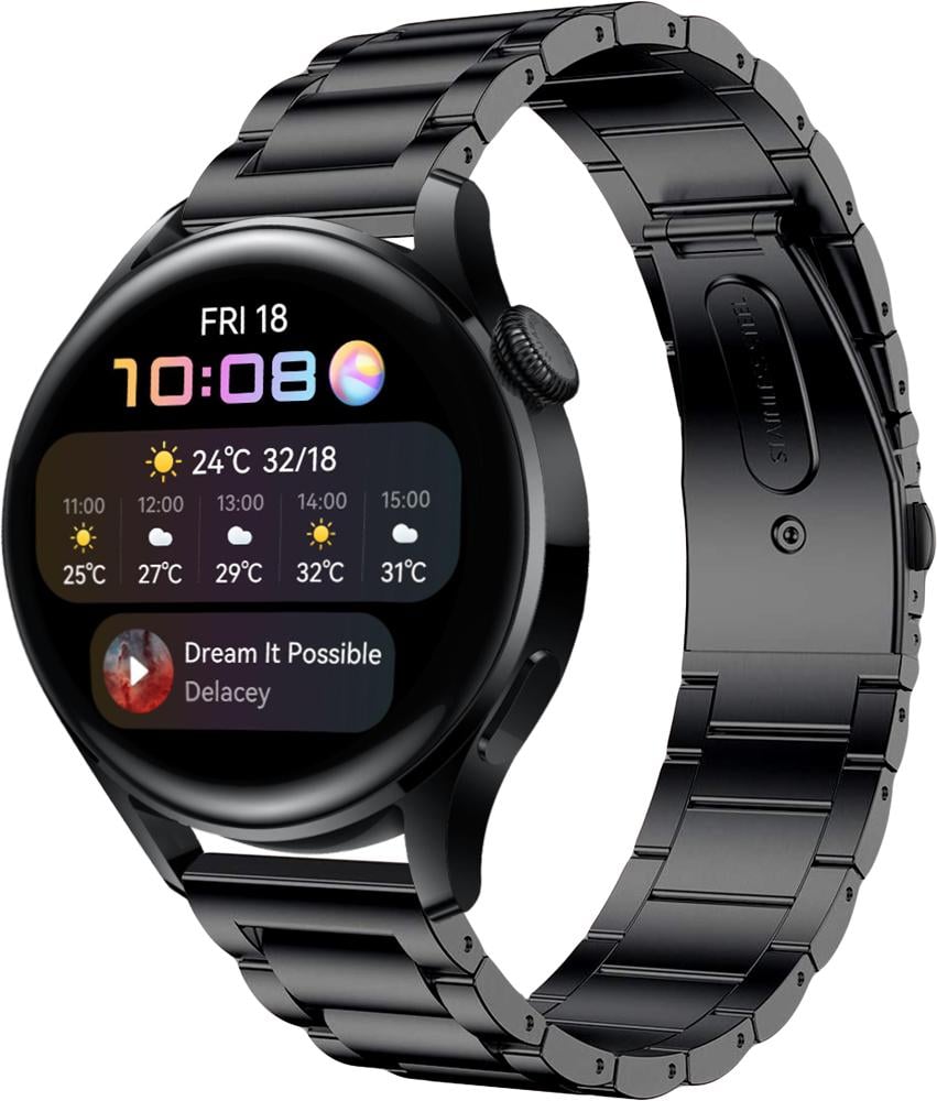 Браслет металлический Shape для Huawei Watch 3 Black (25281-2B)