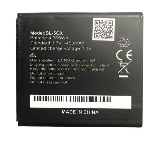 Аккумуляторная батарея для Infinix 5QX 1450 mAh (000021412)