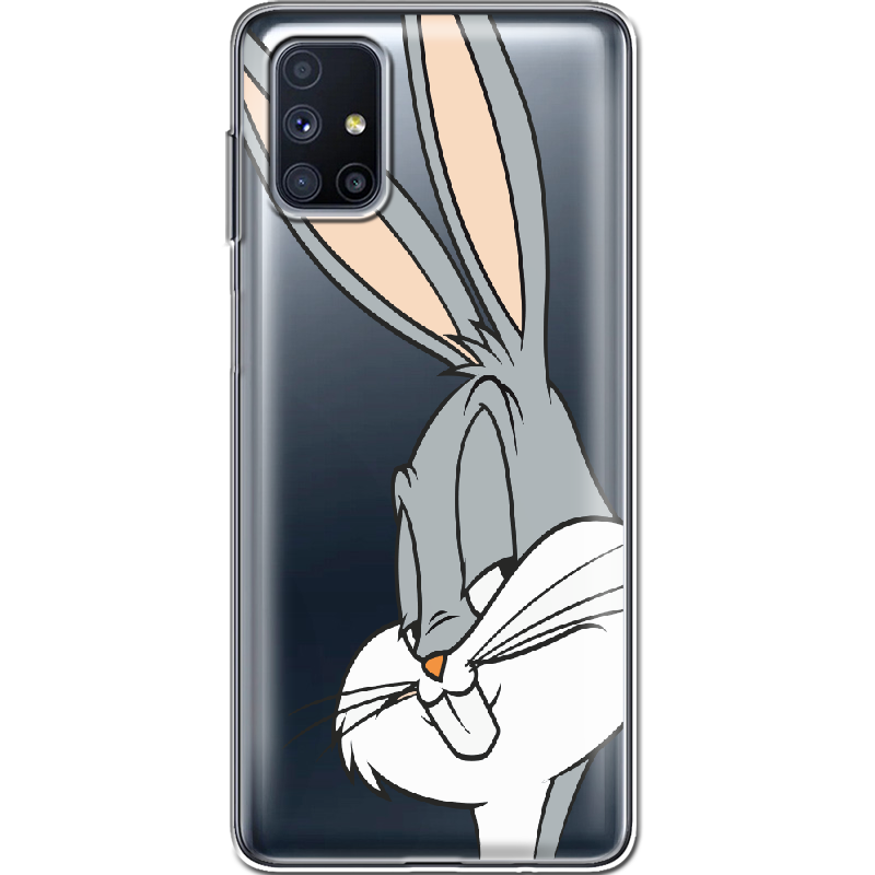 Чохол Boxface Samsung M515 Galaxy M51 Lucky Rabbit Прозорий силікон (40937-bk81-40937)