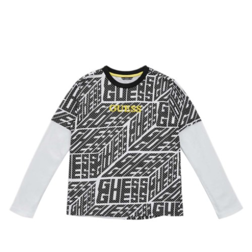 Лонгслив Guess Kids Allover L1BI06I3Z11 PA71 158 см (18404089)