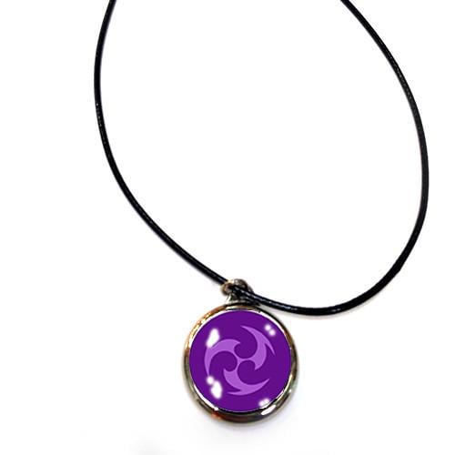 Кулон подвеска на шею Геншин импакт Амено электро Genshin Impact (ku_011)