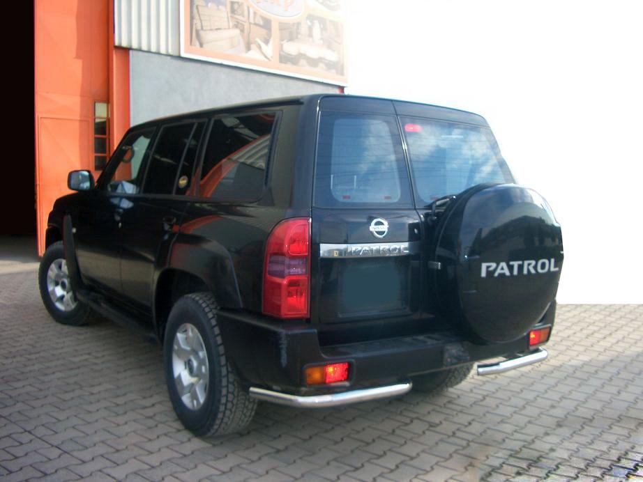 Задние углы AK003 CAN для Nissan Patrol Y61 1997-2011 гг. нержавеющая сталь Хром