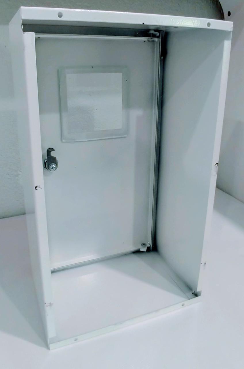 Корпус під 1-ф лічильника E.NEXT e.mbox.stand.n.f1.0.z порожній/навісний із замком металевий 407х243х160 мм (s0100001) - фото 4 Корпус під 1-ф лічильника E.NEXT e.mbox.stand.n.f1.0.z порожній/навісний із замком металевий 407х243х160 мм (s0100001) - фото 4