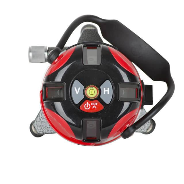 Рівень лазерний Intertool MT-3011 5 лазерних головок/звукова індикація (8607988) - фото 6