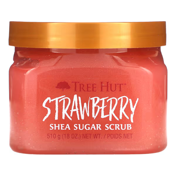 Скраб для тела с клубникой Tree Hut - Strawberry Shea Sugar Scrub 510 г