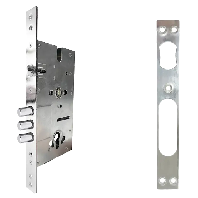 Врезная часть замка SEVEN LOCK 6085 межосевая 60 мм баксет Gray (6085 Gray)