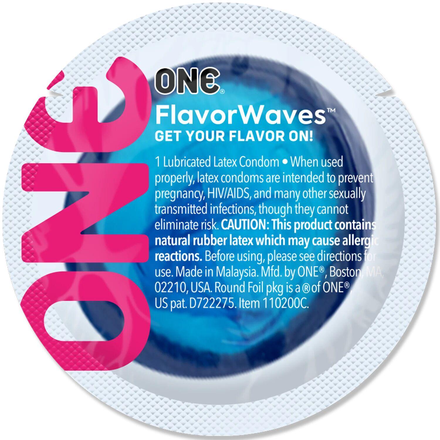 Презервативи ONE Flavor Waves 100 шт. (UCIU000168) - фото 2