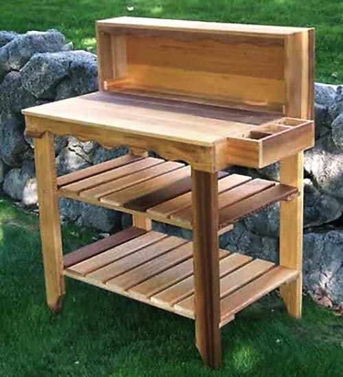 Стол садовода из дерева Патрисио Сиена (РСД-002305)