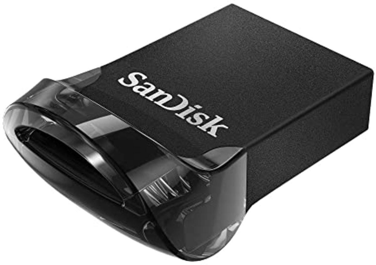 Flash SanDisk USB 3.1 Ultra Fit 256Gb (130Mb/s) Black (29caa1-15603)