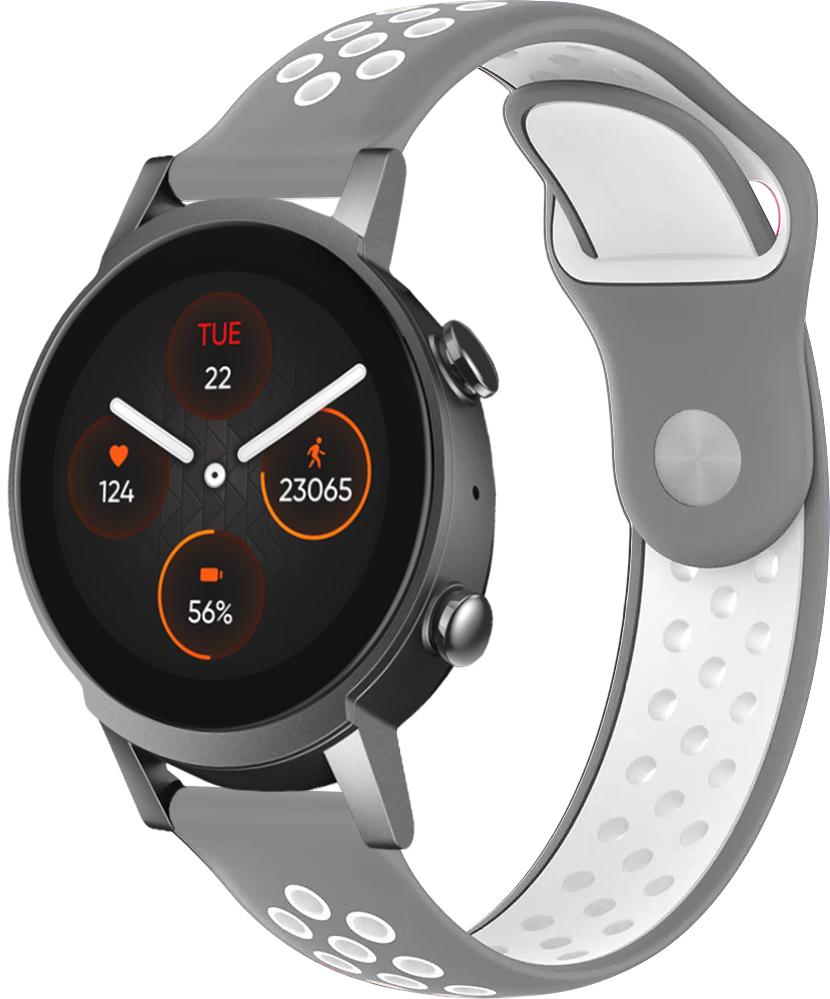 Ремешок Sport для Mobvoi TicWatch E3 Grey (26747-33)