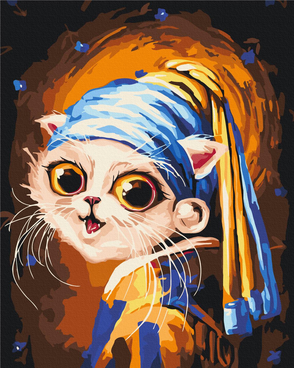 Картина по номерам Brushme Девчонка 40x50 см (BS54207) Картина по номерам Brushme Девчонка 40x50 см (BS54207)