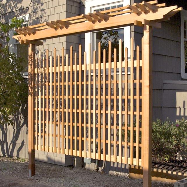 Пергола-шпалера из дерева Фалуджа Бланже (ПШЕ-000801)