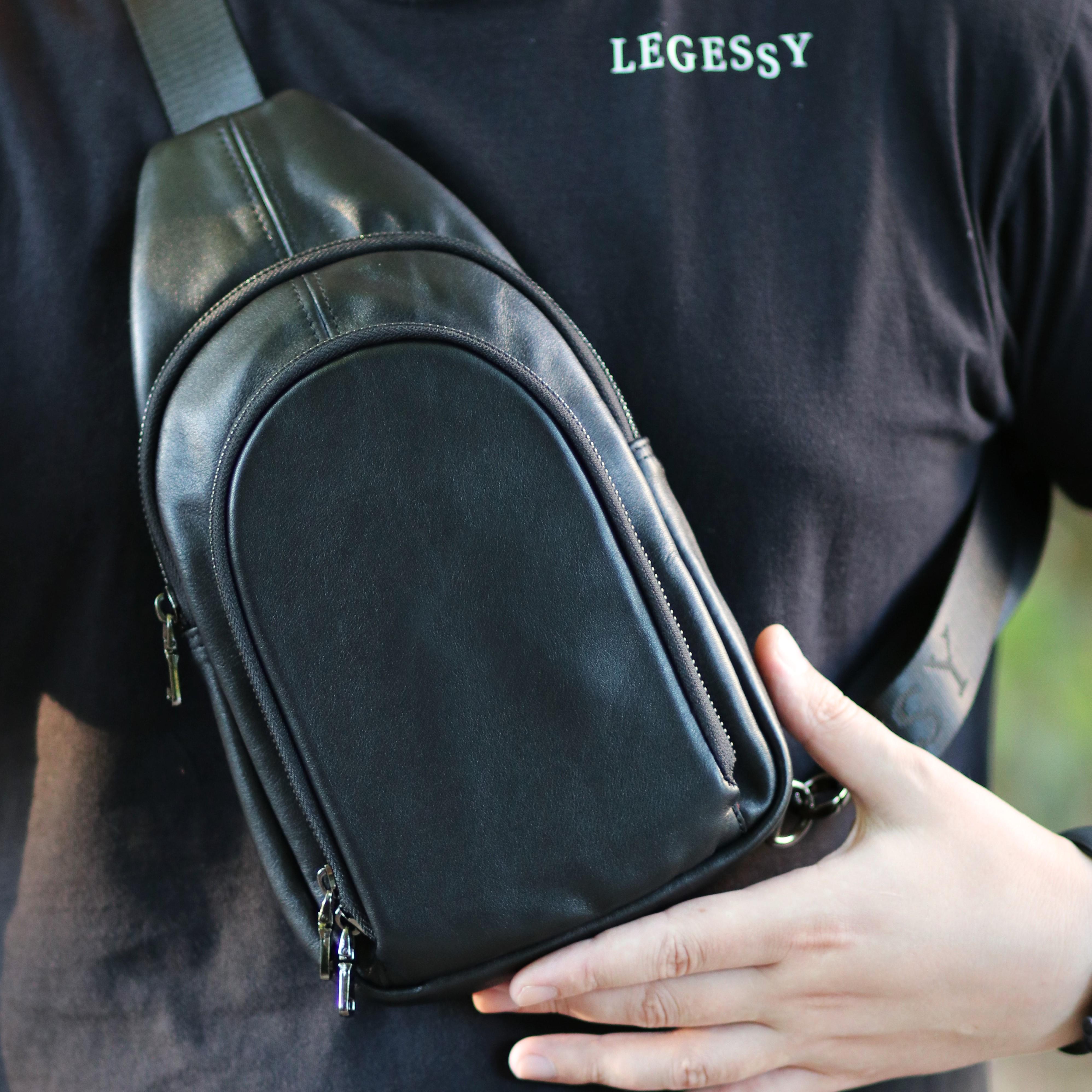 Сумка-слинг мужская (V_018_1) - фото 4