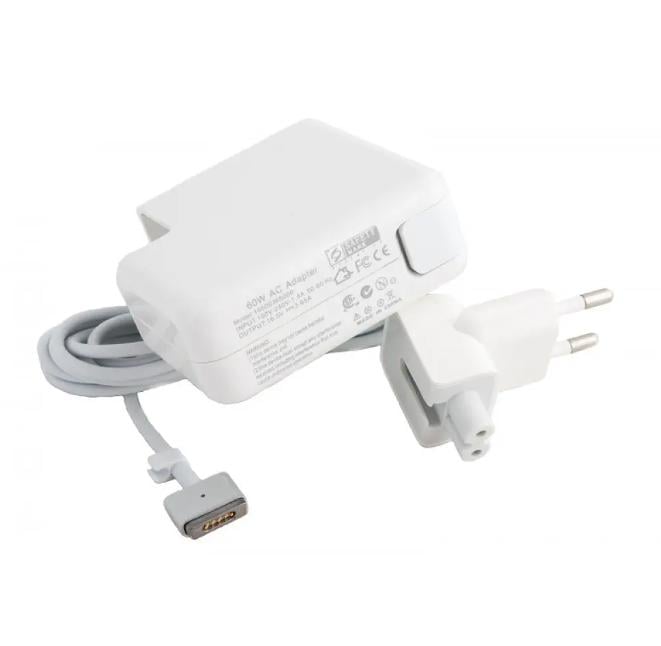 Блок питания для ноутбука PowerPlant Apple 220V 16,5V/3.65A 60W MagSafe 2
