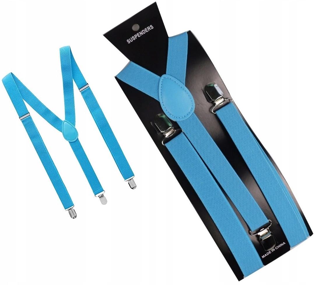 Подтяжки мужские для брюк Martom Голубой - фото 5 Подтяжки мужские для брюк Martom Голубой - фото 5