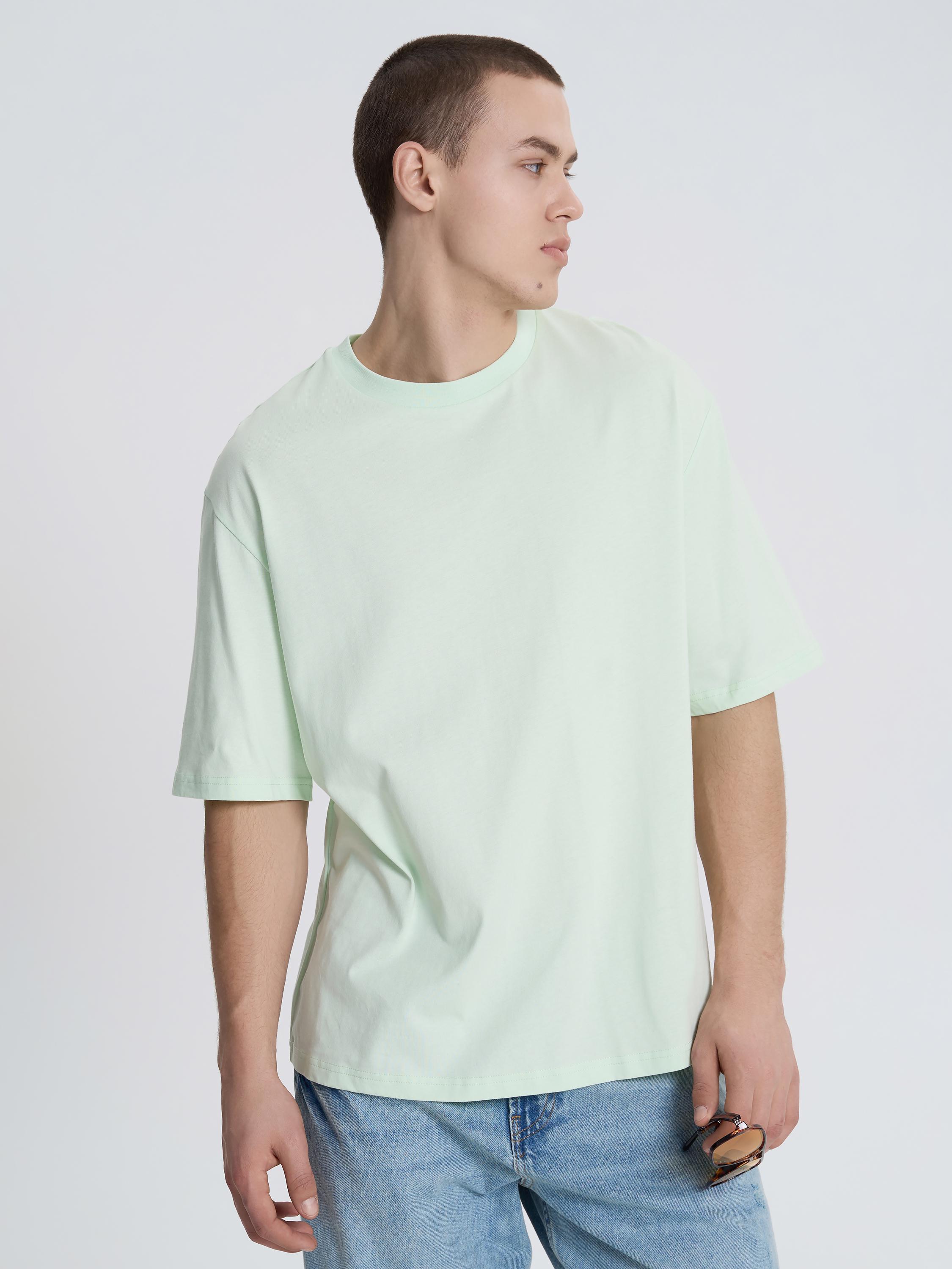 Футболка мужская ROZA 230926 L Светло-зеленый (4824005722356) - фото 1 Футболка мужская ROZA 230926 L Светло-зеленый (4824005722356) - фото 1