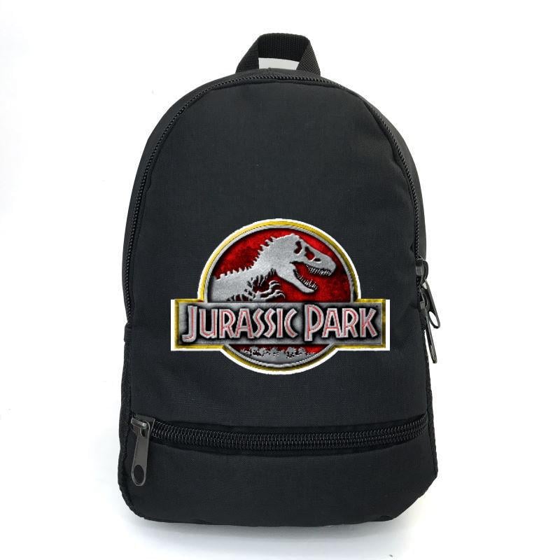 Шкільний рюкзак Cappuccino Toys Jurassic World-004 з принтом Парк Юрського періоду 12,5 л Чорний (1391165828)