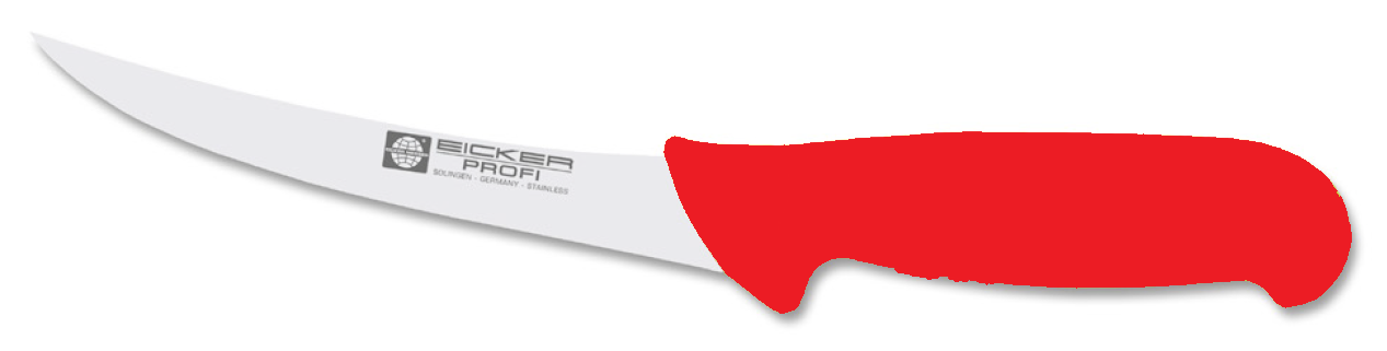 Нож обвалочный Eicker E10 05.533 полугибкий 15 см Красный (0553315)