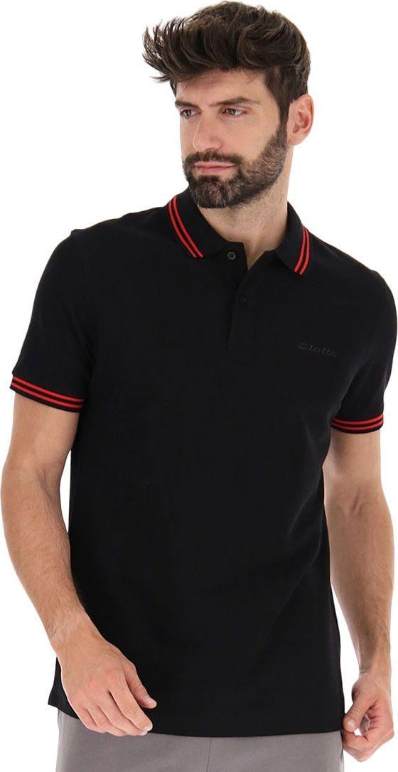 Тенниска Lotto POLO CLASSICA L54608/2DN L Черно-красный