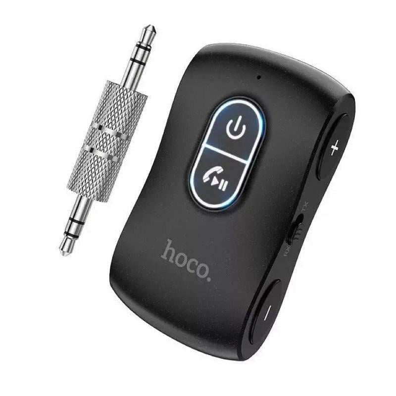 Bluetooth-ресивер Hoco E73 Pro Journey AUX BT audio receiver/transmitter Black Star (6931474783752) - фото 5 Bluetooth-ресивер Hoco E73 Pro Journey AUX BT audio receiver/transmitter Black Star (6931474783752) - фото 5