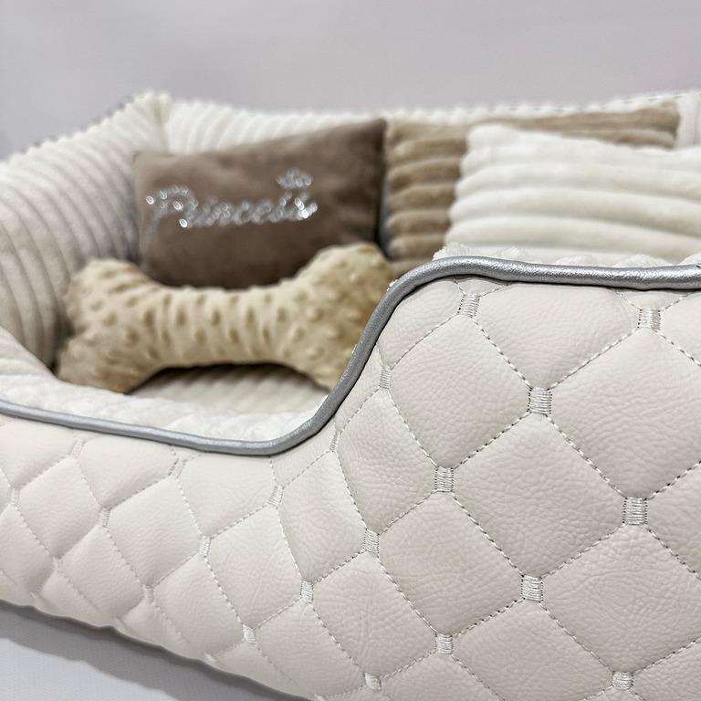 Лежанка для собак Amore mio Cane Бридж до 8 кг 70х50х23 см (DB-0102) - фото 2