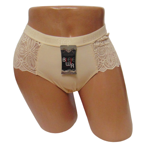 Женские трусики высокие Biweier 9527 3XL Бежевый (1759954795) Женские трусики высокие Biweier 9527 3XL Бежевый (1759954795)