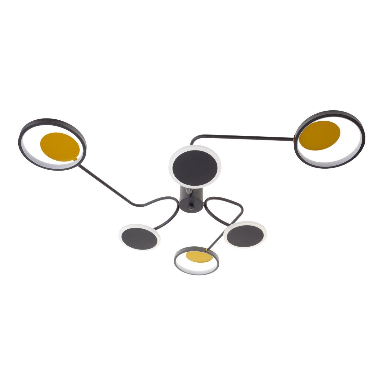 Светодиодная люстра Brille BR-01 657C/6 LED 40 W BK