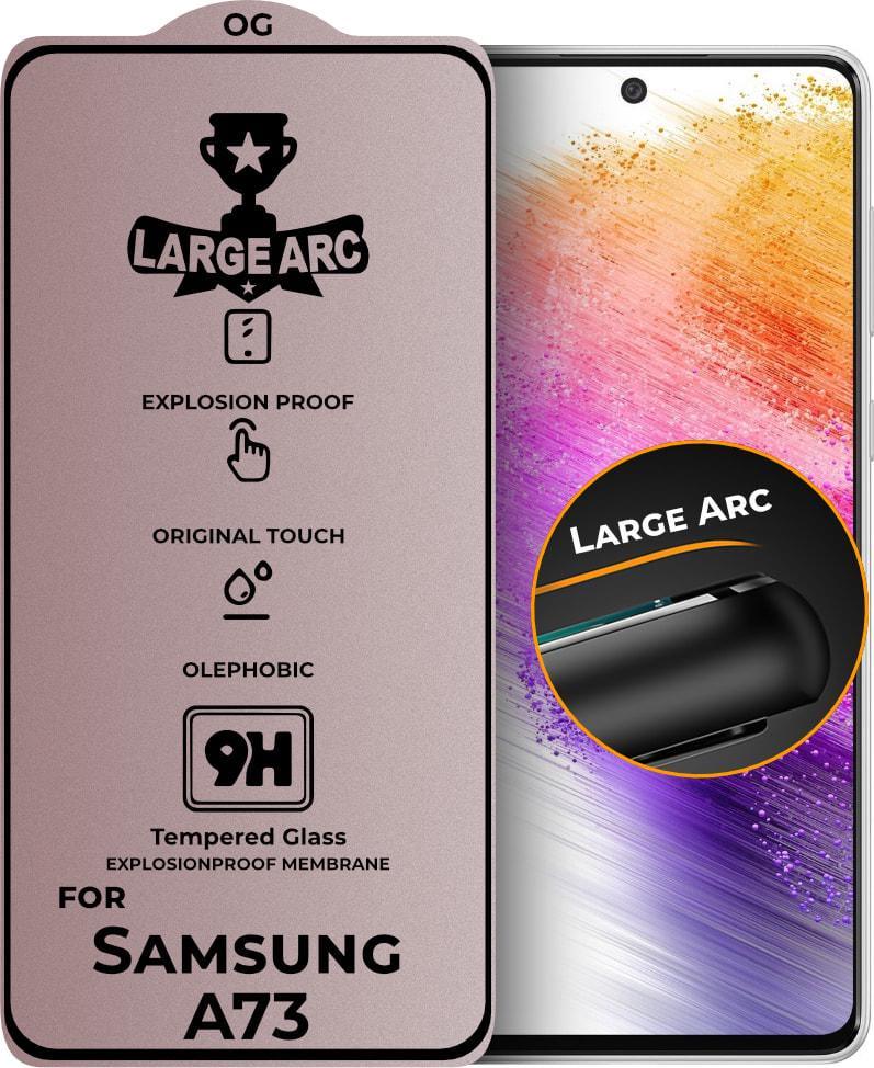 Защитное стекло Large Arc Samsung Galaxy A73 A736 (Full Glue) (30940) Защитное стекло Large Arc Samsung Galaxy A73 A736 (Full Glue) (30940)