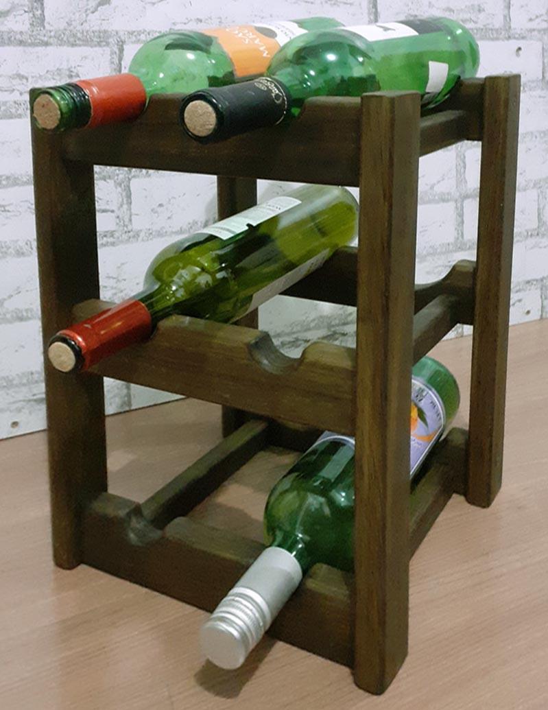 Полка для вина настольная Сайприс Капучино (Впс-015509)