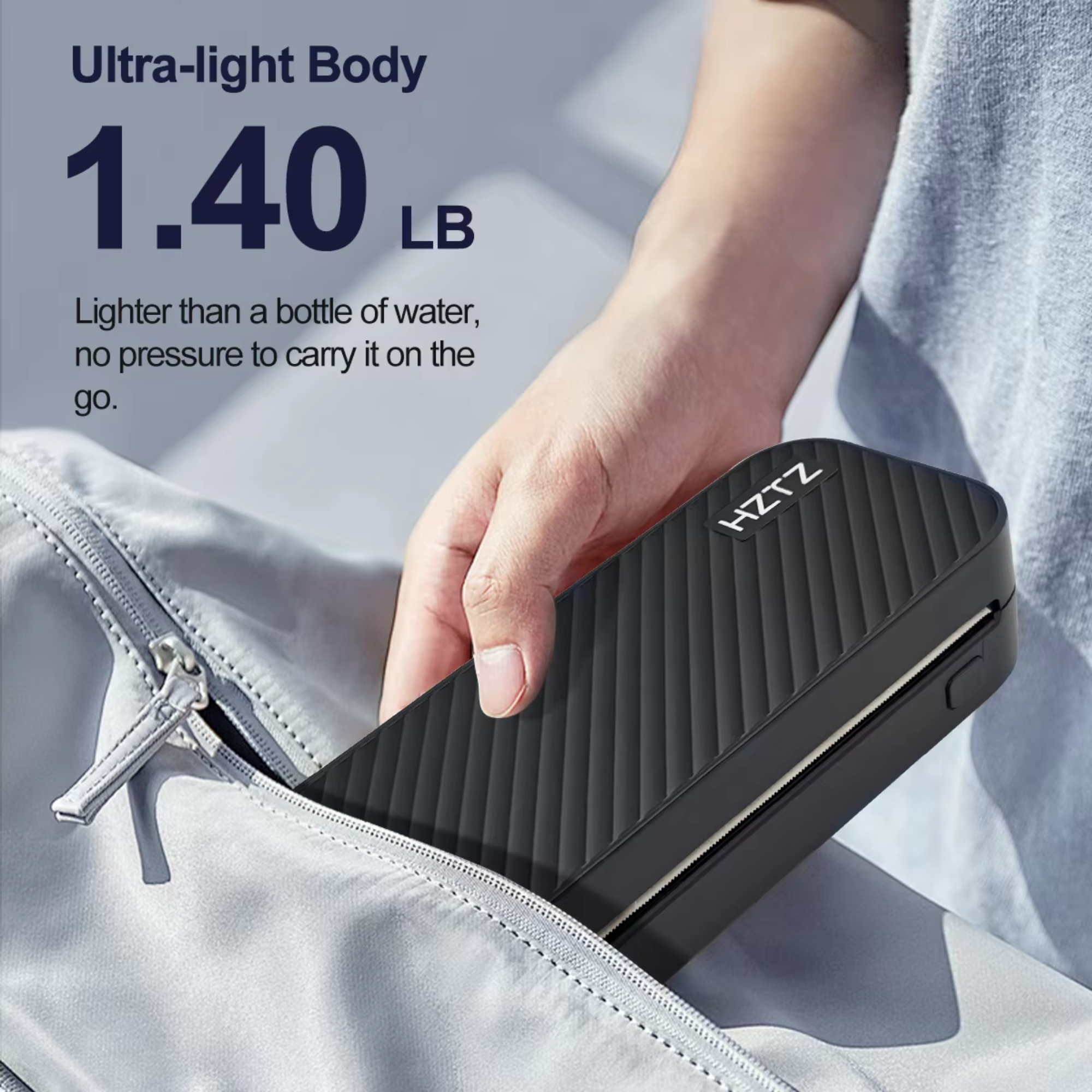 Термопринтер Inkless Portable A4/чехол/2 рулона термо бумаги/5 листов бумаги для трансфера тату (26397162) - фото 8