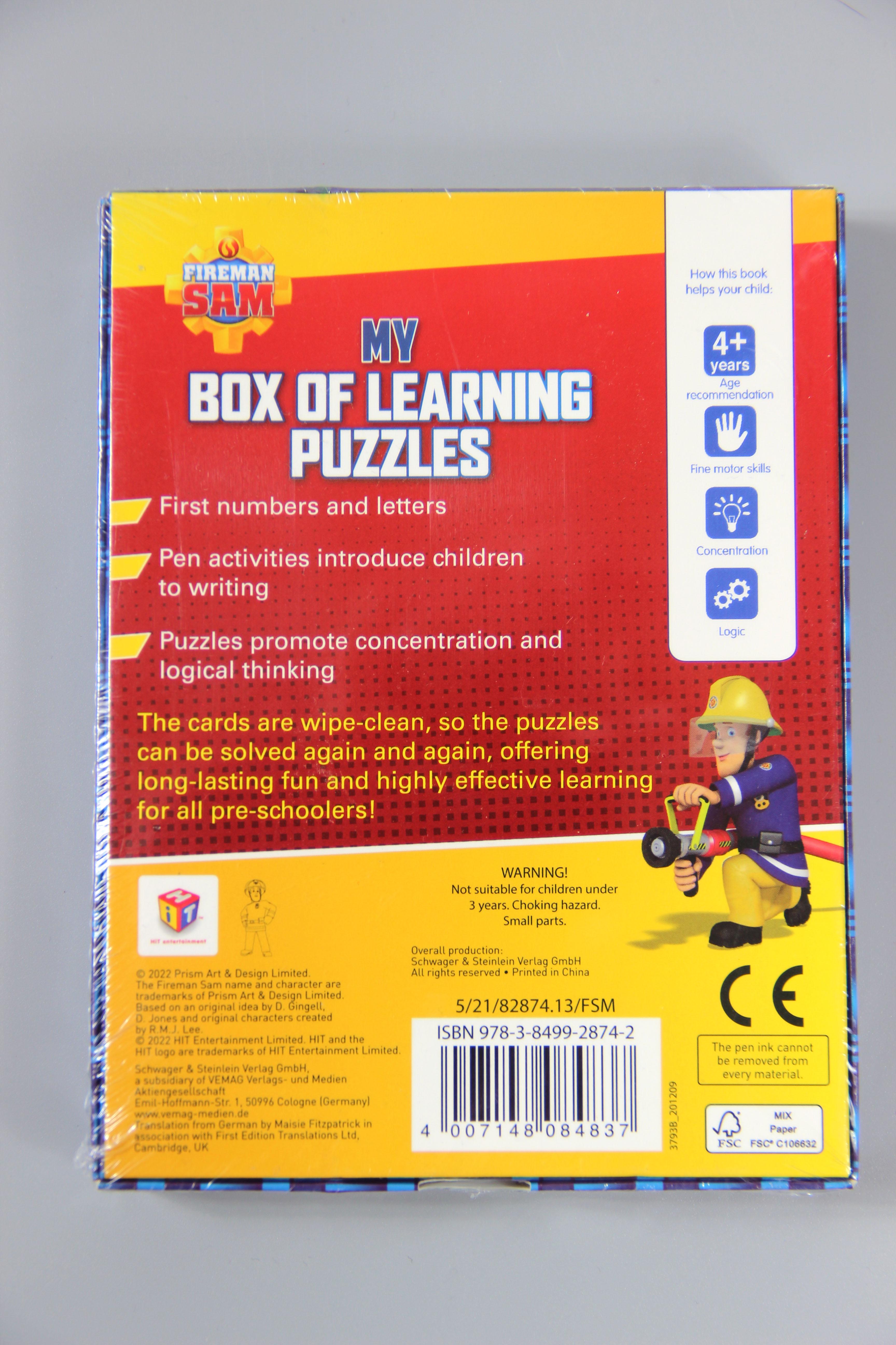 Розвиваючі картки 4+ Lidl 978-3-8499 fireman sam - фото 2 Розвиваючі картки 4+ Lidl 978-3-8499 fireman sam - фото 2