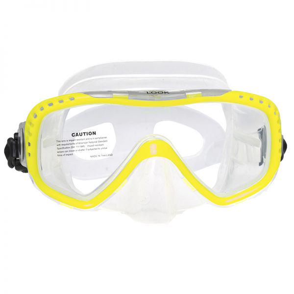 Маска для дайвинга м сноркелинга Marlin Look Yellow/Trans Маска для дайвинга м сноркелинга Marlin Look Yellow/Trans
