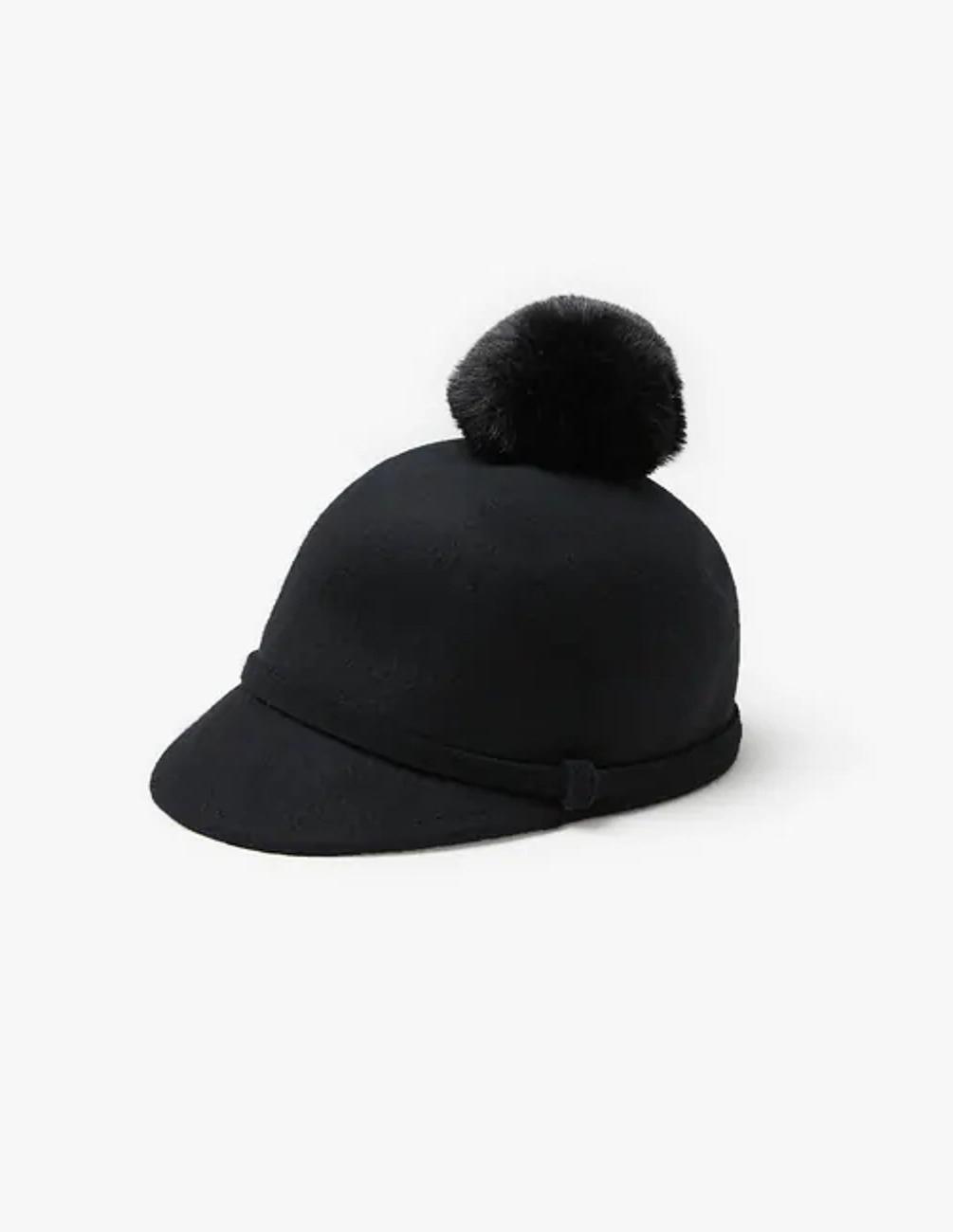 Шапка Zara р. 56 Черный (0653749800)