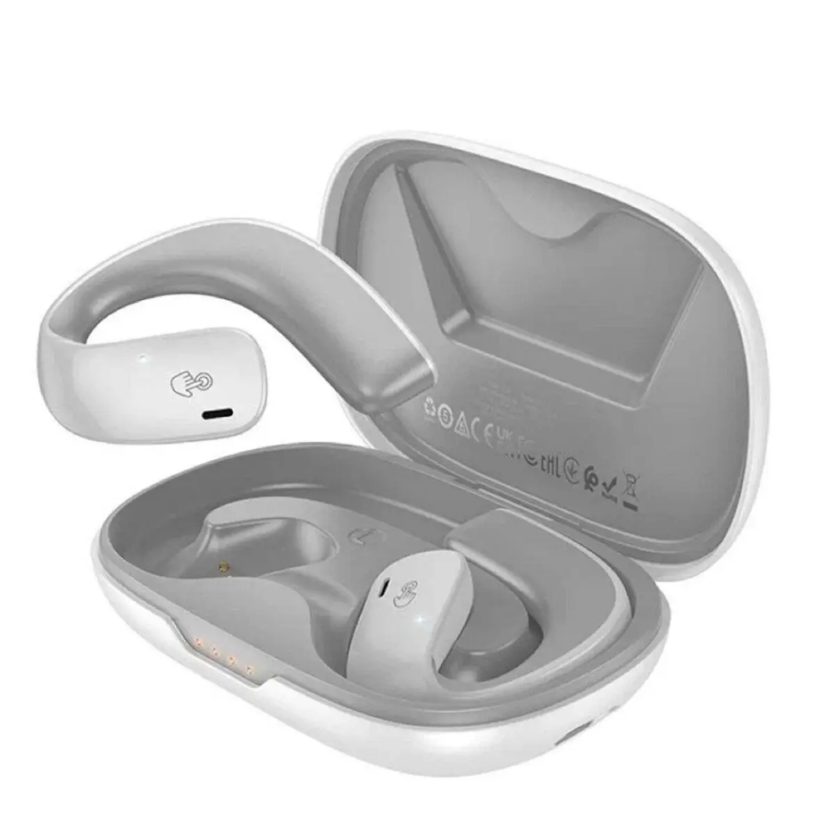 Наушники Hoco EQ4 Graceful true wireless BT headset White