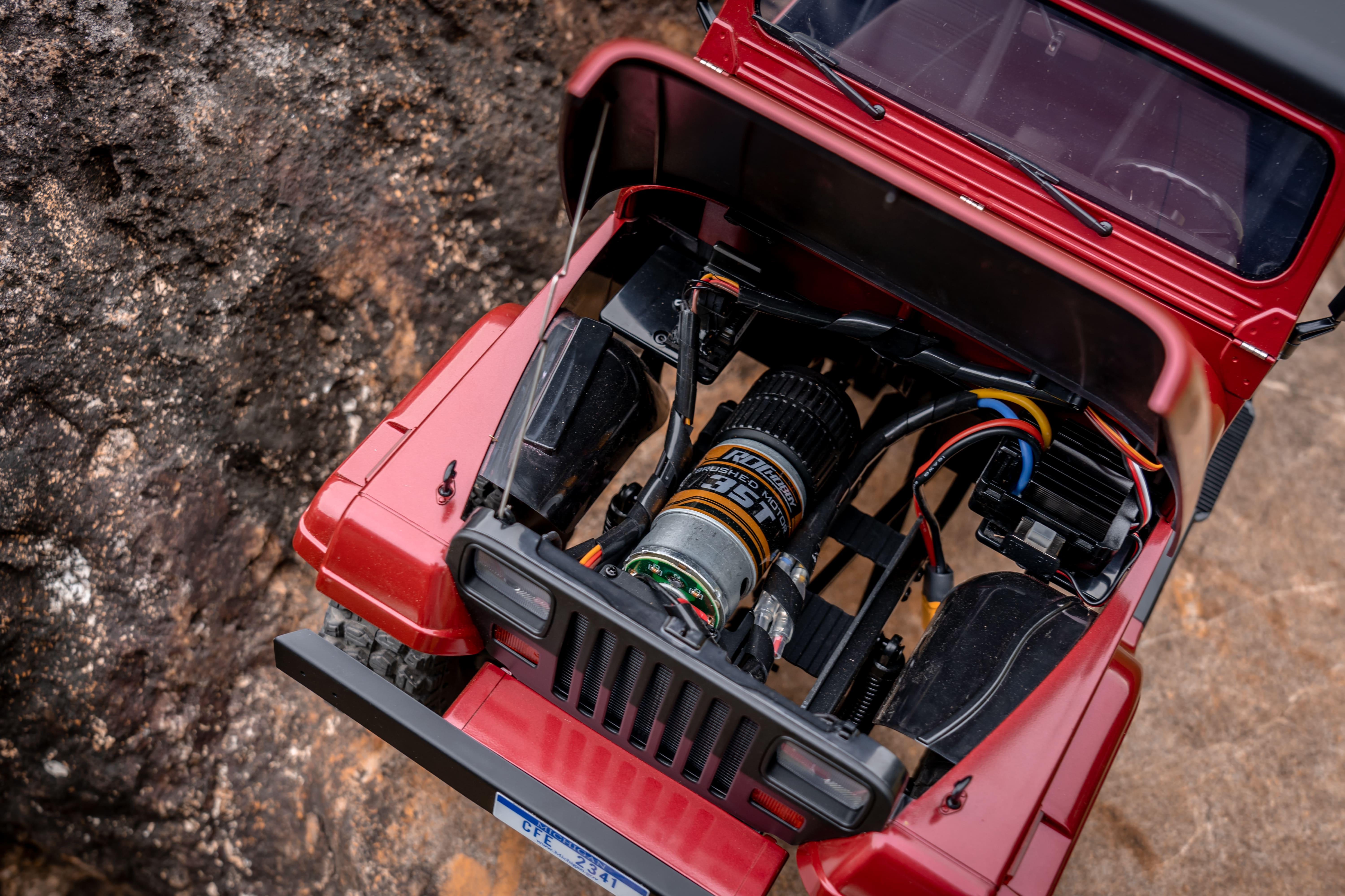 Радиоуправляемая машина ROC HOBBY 1:10 Mashigan RS JEEP Red - фото 30 Радиоуправляемая машина ROC HOBBY 1:10 Mashigan RS JEEP Red - фото 30