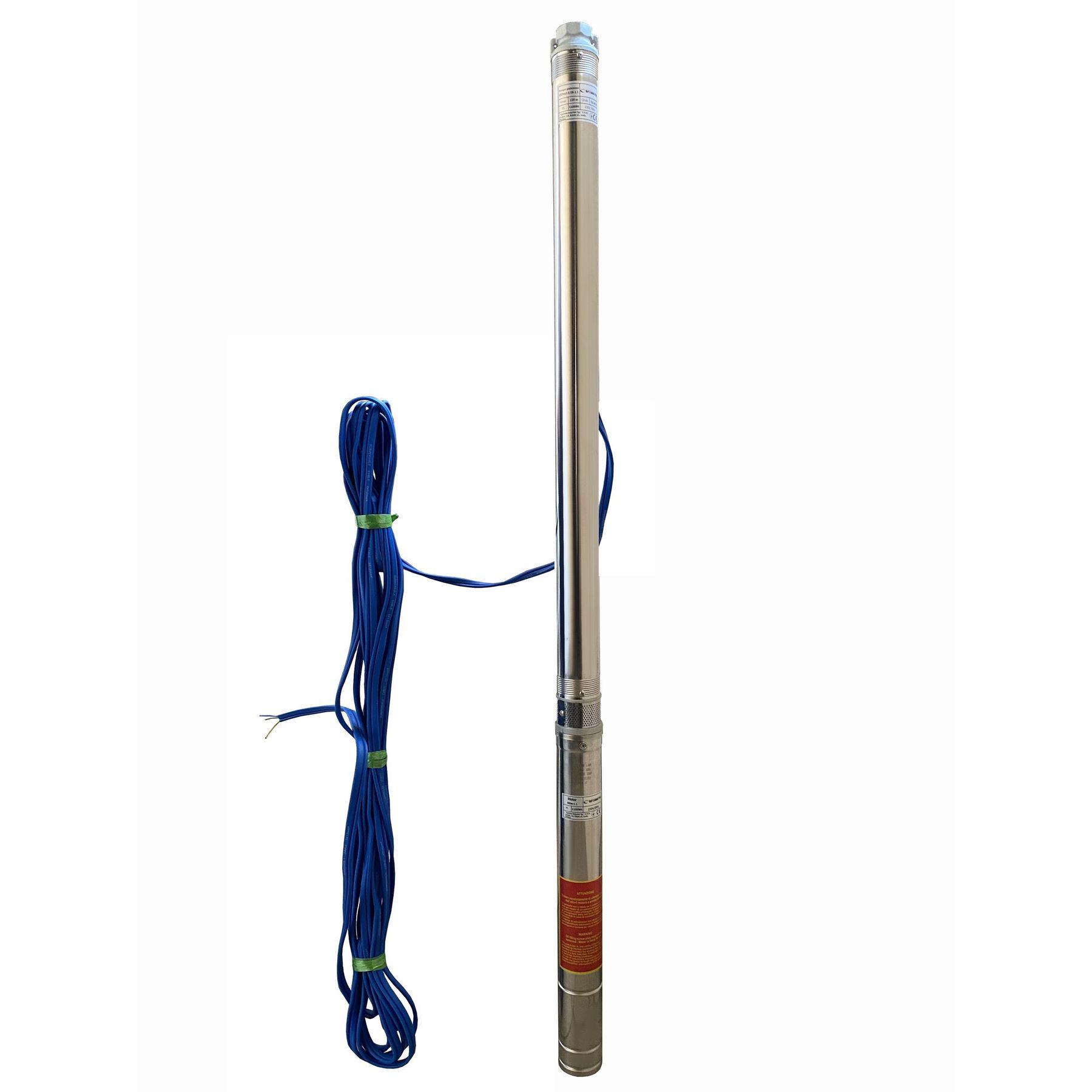 Скважинный насос Optima PM 3SDm2,5/28 с кабелем 15 м (19667)