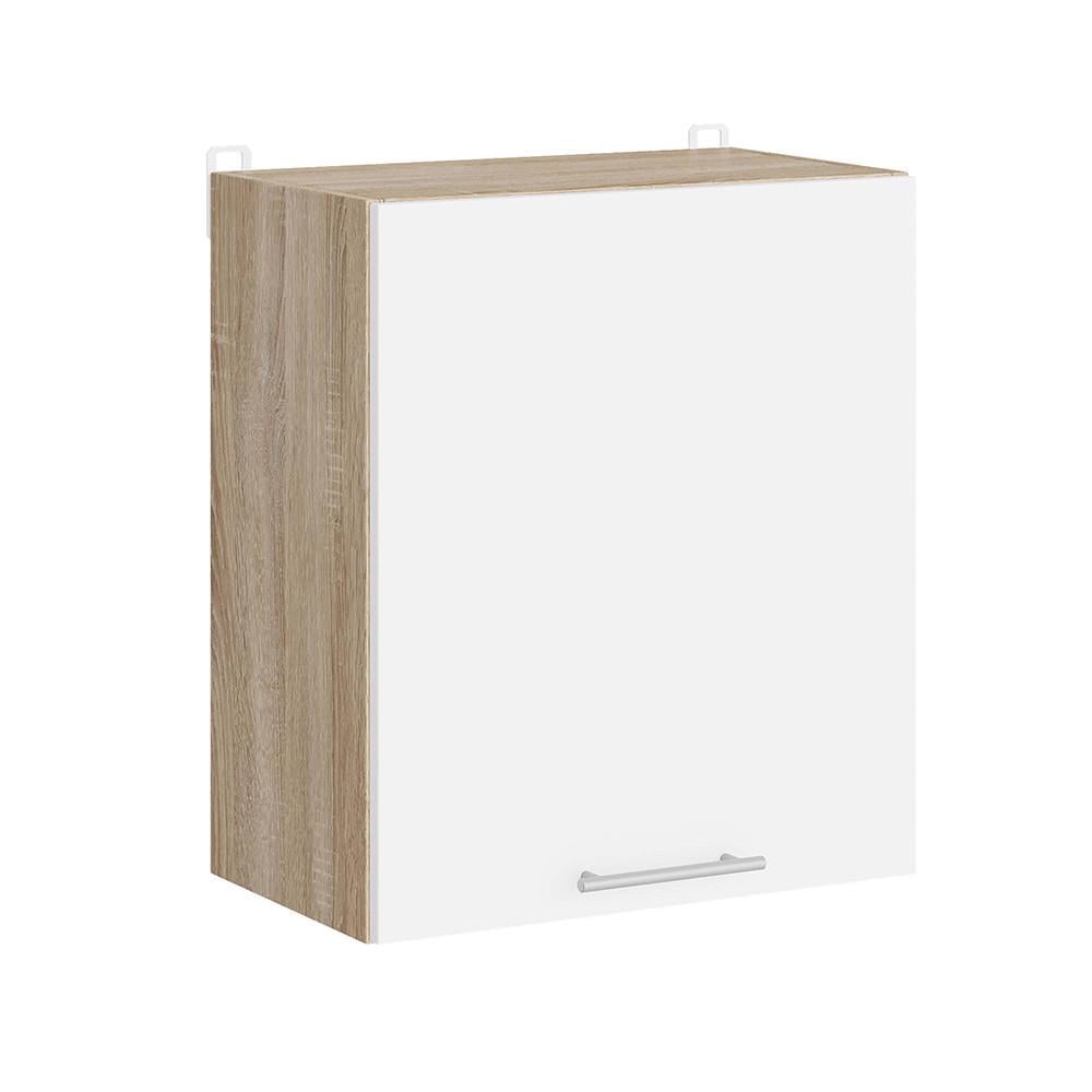 Модуль кухонный верхний Еверест Эко 500 50х30х58 см Дуб Сонома/Нимфея Альба (DTM-071011)