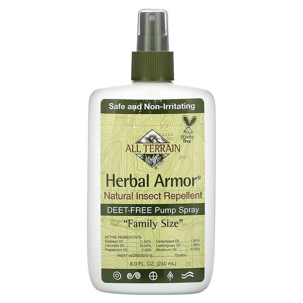 Спрей від комах All Terrain Herbal Armor Natural Insect Repellent 240 мл (1312) - фото 1