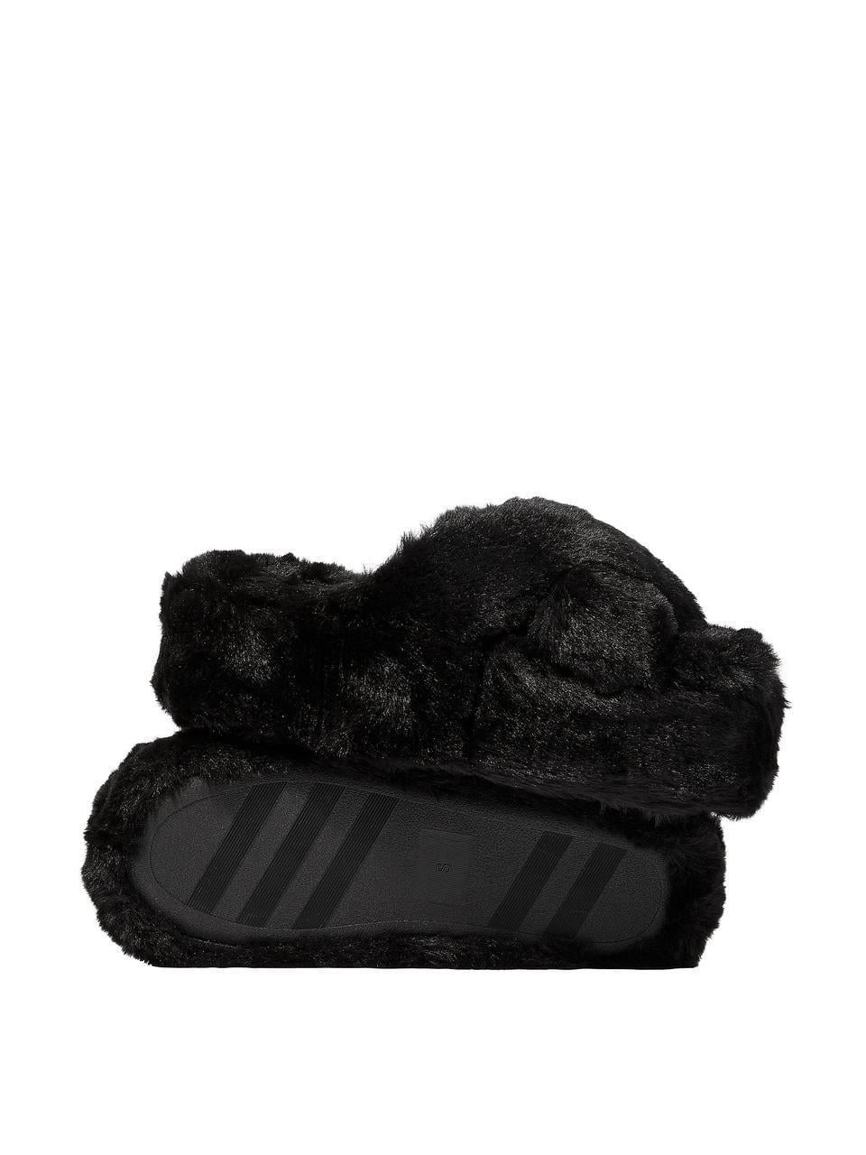Домашние тапочки женские Victoria's Secret Fleece Platform р. 37/38 Черный (000420755QB4M) Домашние тапочки женские Victoria's Secret Fleece Platform р. 37/38 Черный (000420755QB4M)