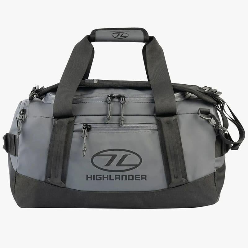 Дорожня сумка Highlander Hauler Duffel водозахисна 30 л Dark Grey (931648)