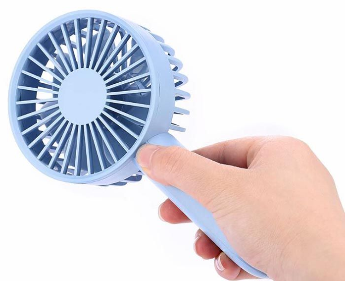 Портативный вентилятор VH Portable Handheld Fan Blue (31459) - фото 2