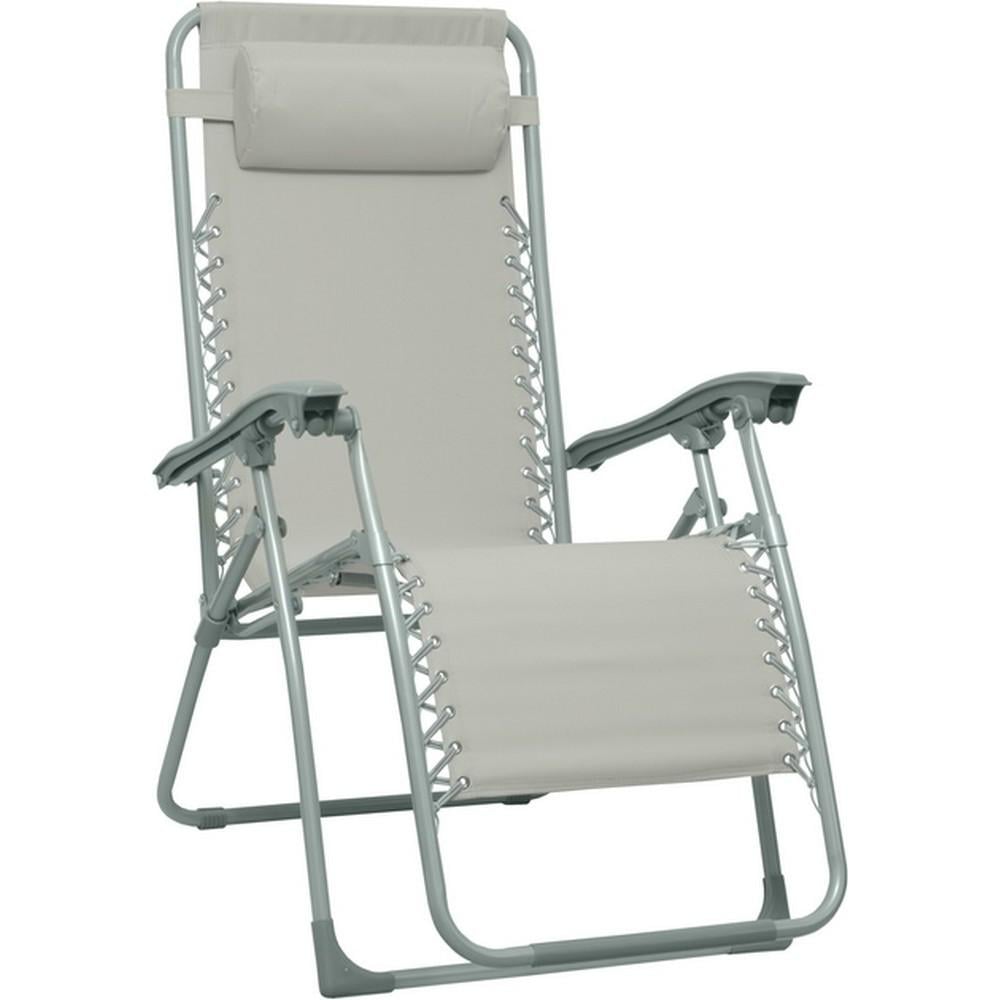 Шезлонг туристичний Time Eco ТЕ-10 SD SX-3209 Сірий (4820211100117)