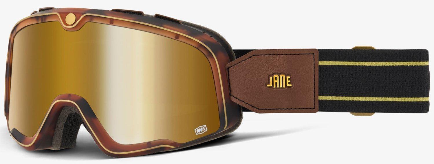 Мотоокуляри 100% BARSTOW Goggle Jane Motorcyles/Mirror Gold Lens (50266)