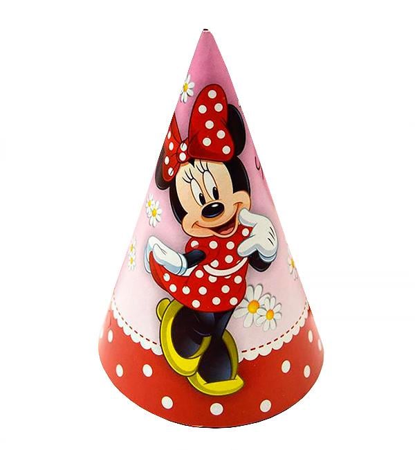 Колпачки бумажные Минни Маус 15 см 5 шт. (514008)