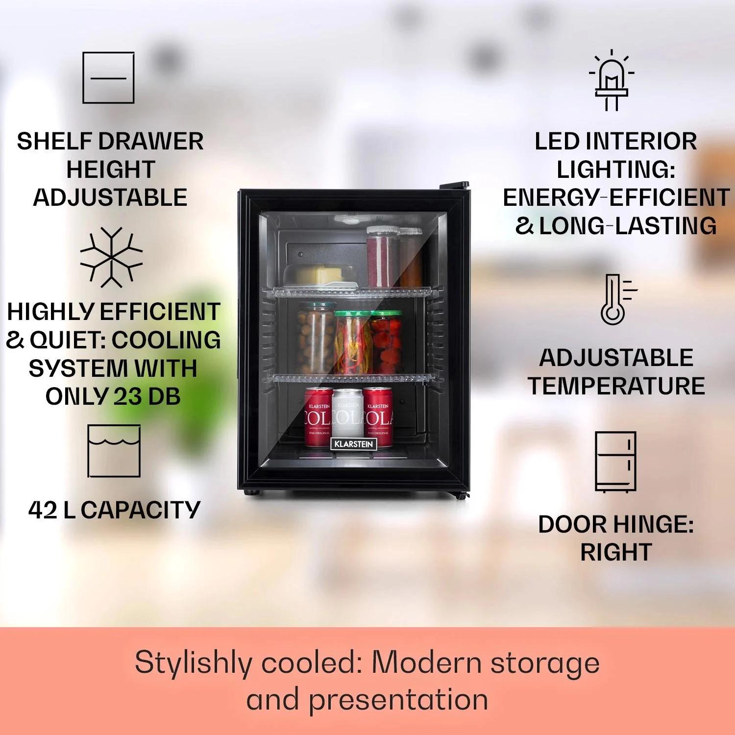 Холодильник-вітрина Klarsten Brooklyn 42 (10033822) - фото 4 Холодильник-вітрина Klarsten Brooklyn 42 (10033822) - фото 4