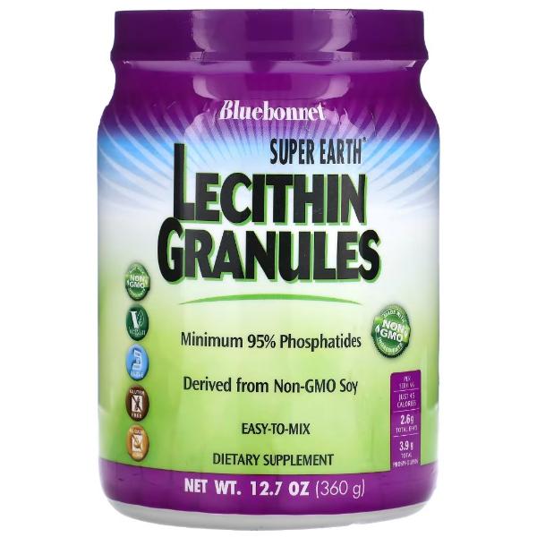 Лецитин Bluebonnet Nutrition Super Earth Lecithin Granules 360 г 48 порций (000021594)