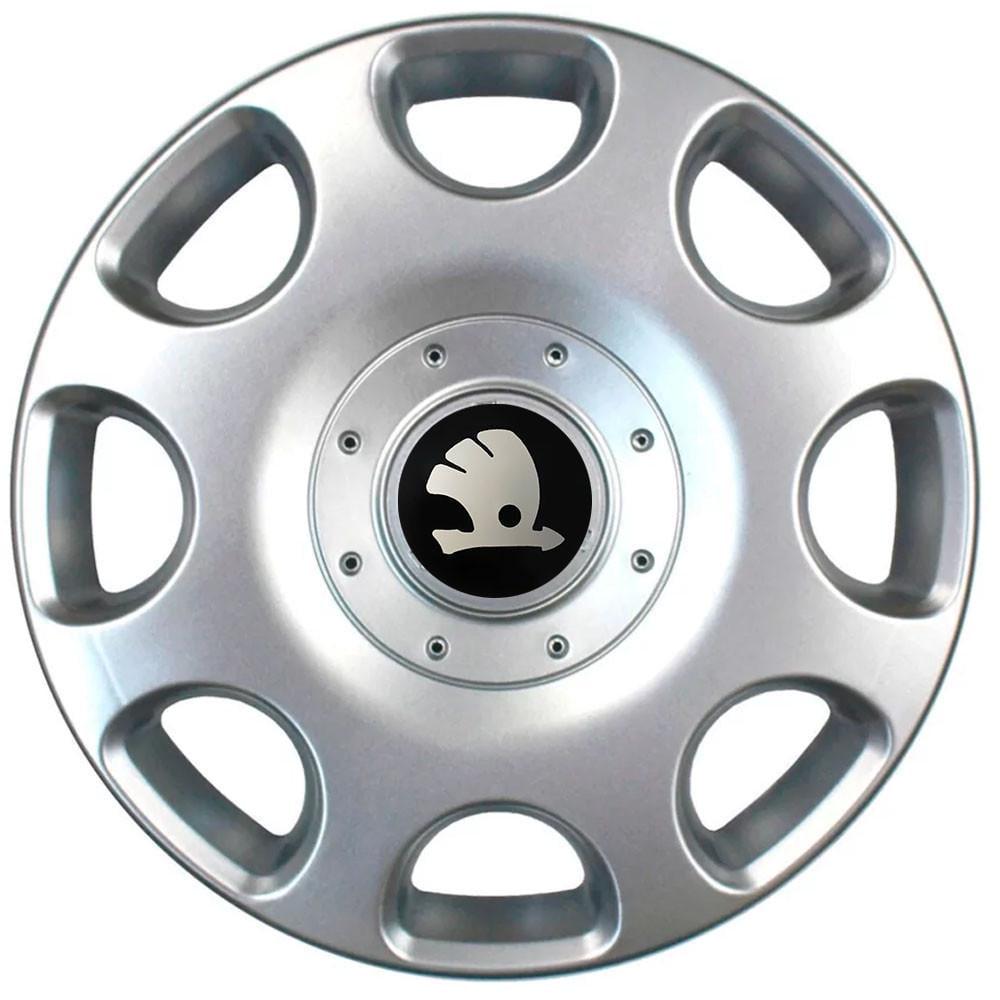 Колпаки модельные R14 Skoda 208 4 шт. SJS Серебряный (2654556637)